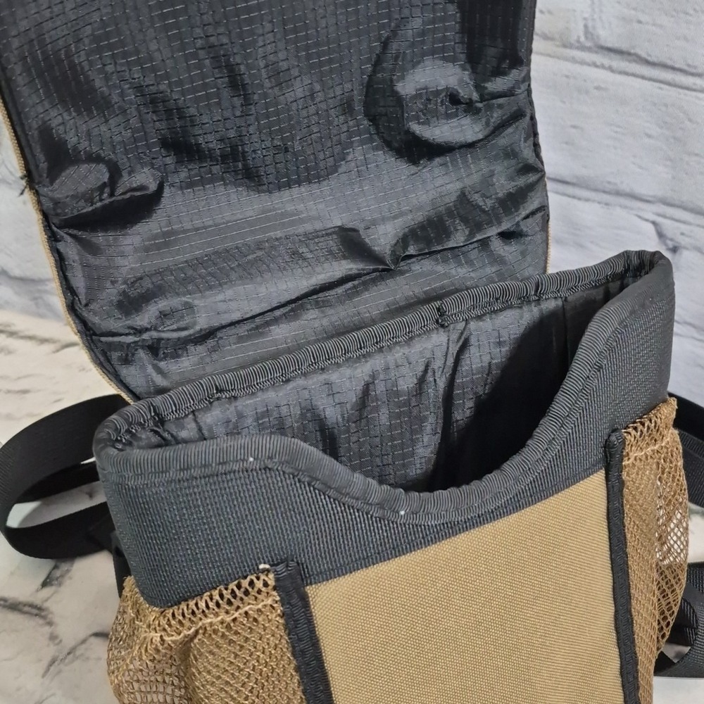 Vortex Glasspak Sport Binocular Harness Coyote Brown Bag Case P400 W/Straps - Picture 3 of 8